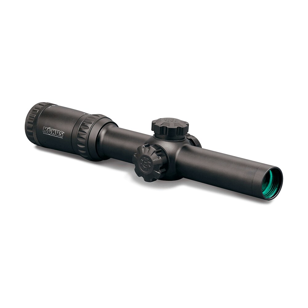 konus 7184 konuspro m 30 matte black 1 4x 24mm 30mm tube illuminated dual blue/red circle dot reticle Konus 7184 KonusPro M-30 Matte Black 1-4x 24mm 30mm Tube Illuminated Dual Blue/Red Circle Dot Sports South item 142166