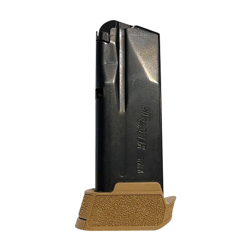 sig sauer mag365912coy p365 12rd 9mm luger extended for sig p365/p365xl/p365x coyote brown steel Sig Sauer MAG365912COY P365 12rd 9mm Luger Extended For Sig P365/P365XL/P365X Coyote Brown Sports South item 142189