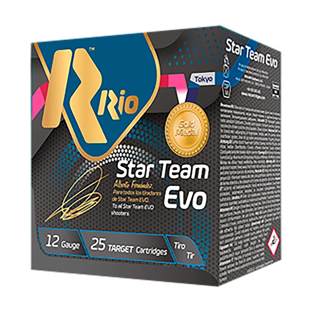 rio ammunition stt28lt75 star team evo 12gauge 2.75" 1oz 7.5shot 25 per box/10 case Rio Ammunition STT28LT75 Star Team EVO 12Gauge 2.75" 1oz 7.5Shot 25 Per Box/10 Case Sports South item 142225