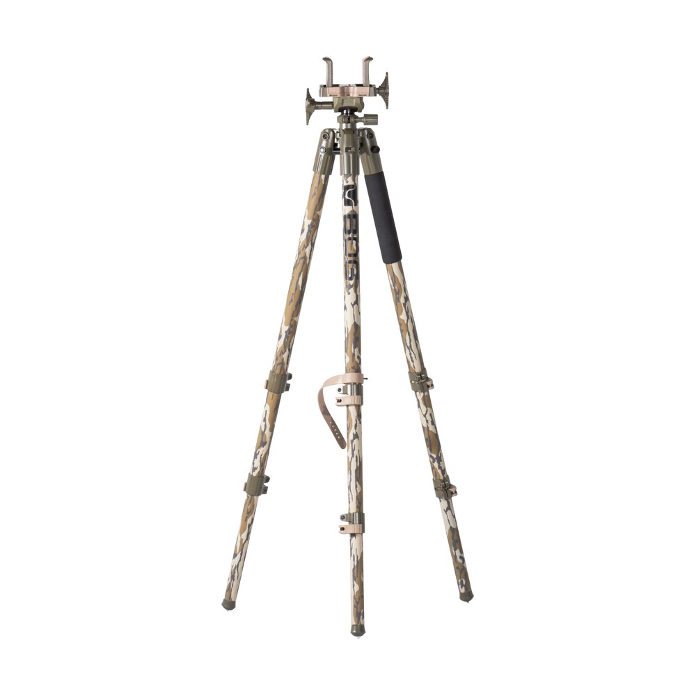 bog pod 1164398 deathgrip tripod mossy oak bottomland aluminum 7" 59" Bog-Pod 1164398 DeathGrip Tripod Mossy Oak Bottomland Aluminum 7"-59" Sports South item 142440