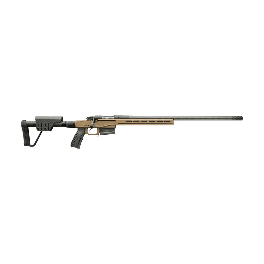 bergara rifles bpr3765prc premier mglite full size 6.5 prc mag 3+1 22" carbon fiber cure carbon fiber barrel, graphite black cerakote steel receiver, flat dark earth xlr folding chassis Bergara Rifles BPR3765PRC Premier MgLite Full Size 6.5 PRC Mag 3+1 22" Carbon Fiber CURE Carbon Sports South item 142681