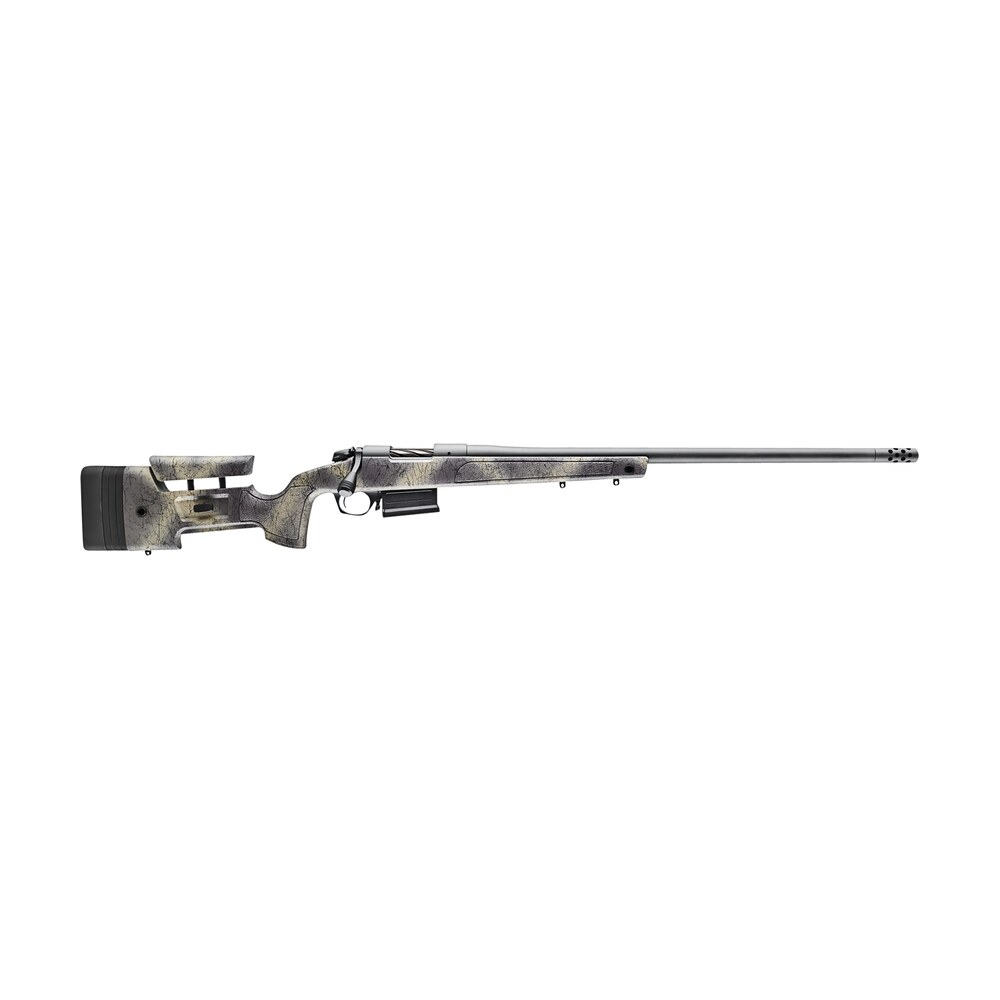 bergara rifles b14sm359cf b 14 hmr carbon wilderness 6.5 prc 3+1 24" carbon fiber wrapped barrel, woodland camo molded with mini chassis stock, right hand Bergara Rifles B14SM359CF B-14 HMR Carbon Wilderness 6.5 PRC 3+1 24" Carbon Fiber Wrapped Sports South item 142693