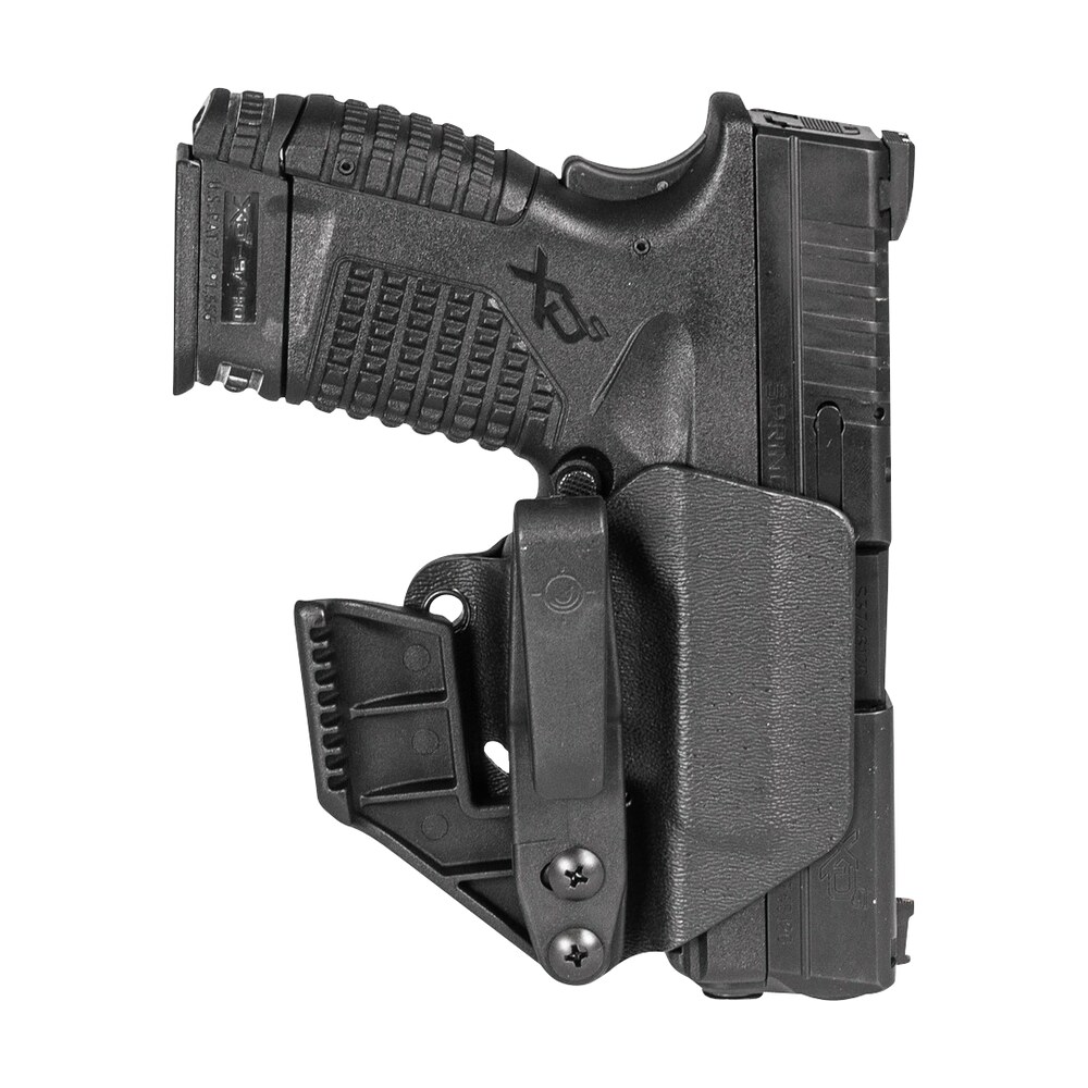 mission first tactical h2sfxdsaiwbm minimalist holster iwb black polymer belt clip fits springfield xd s 9/40 3.30" barrel ambidextrous Mission First Tactical H2SFXDSAIWBM Minimalist Holster IWB Black Polymer Belt Clip Sports South item 143020