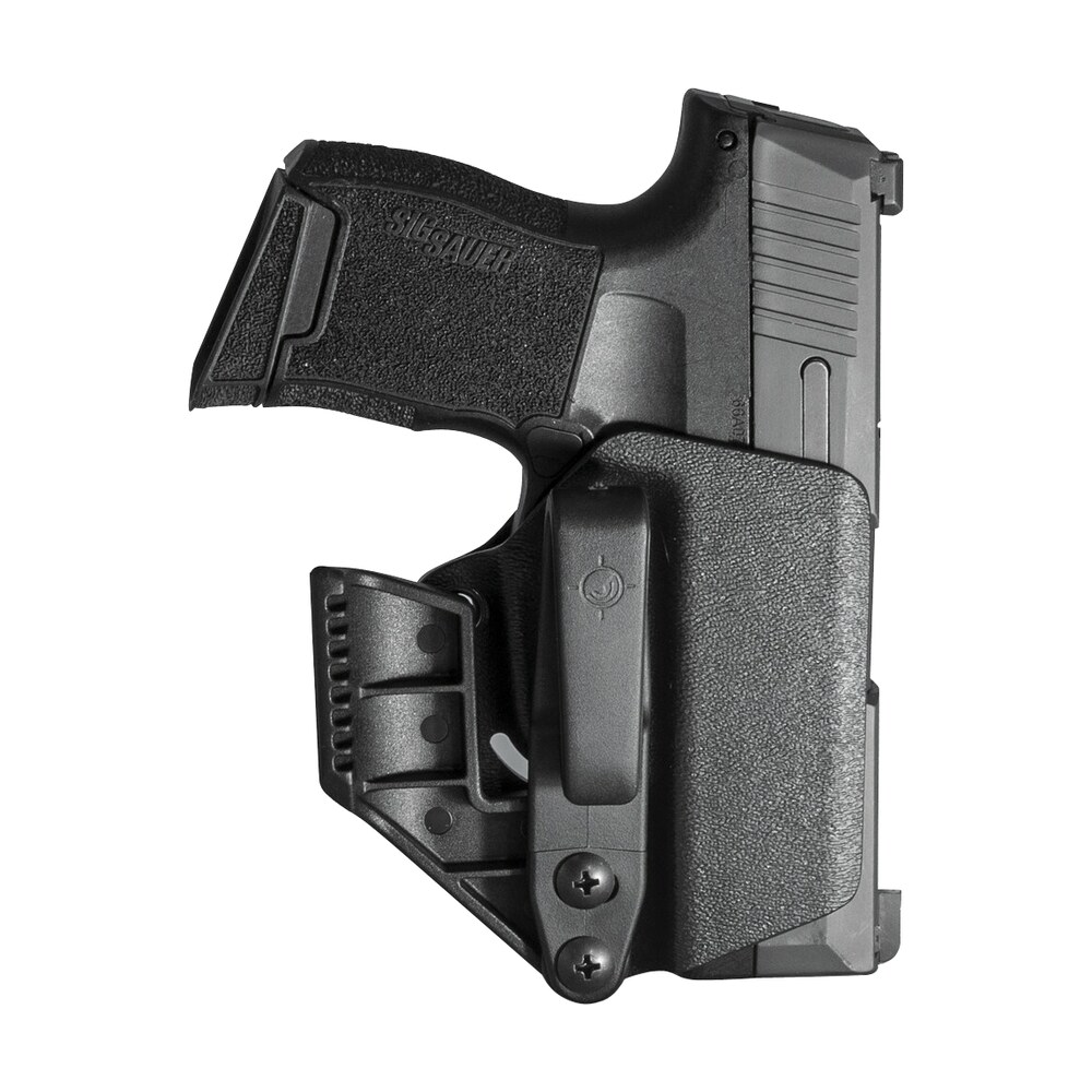 mission first tactical h2sg365aiwbm minimalist holster iwb black polymer belt clip fits sig p365/p365xl ambidextrous Mission First Tactical H2SG365AIWBM Minimalist Holster IWB Black Polymer Belt Clip Sports South item 143021
