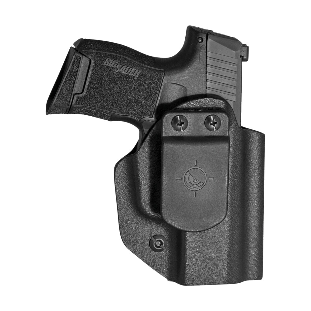 mission first tactical hsig365aiwbabl appendix holster iwb/owb black polymer belt clip fits sig p365 ambidextrous Mission First Tactical HSIG365AIWBABL Appendix Holster IWB/OWB Black Polymer Belt Clip Sports South item 143029