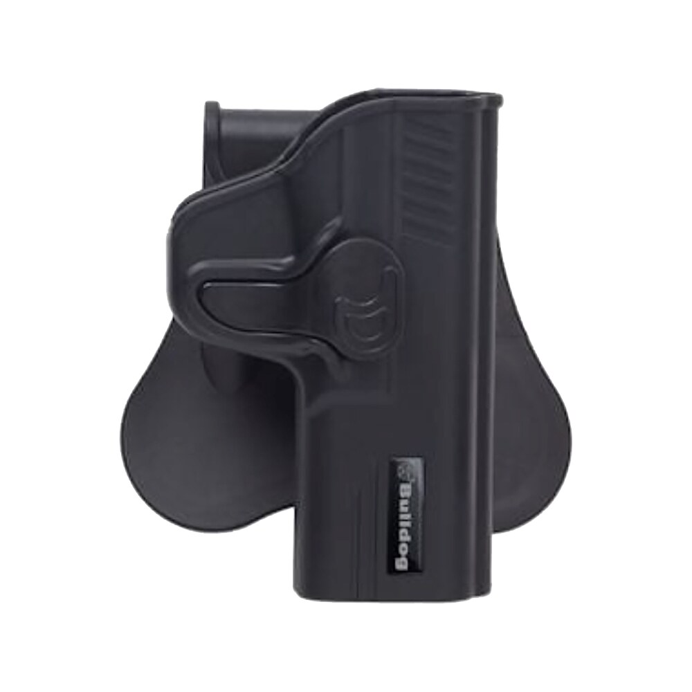 bulldog rrswmpsez rapid release owb black polymer paddle fits s&w m&p shield ez right hand Bulldog RRSWMPSEZ Rapid Release OWB Black Polymer Paddle Sports South item 143068