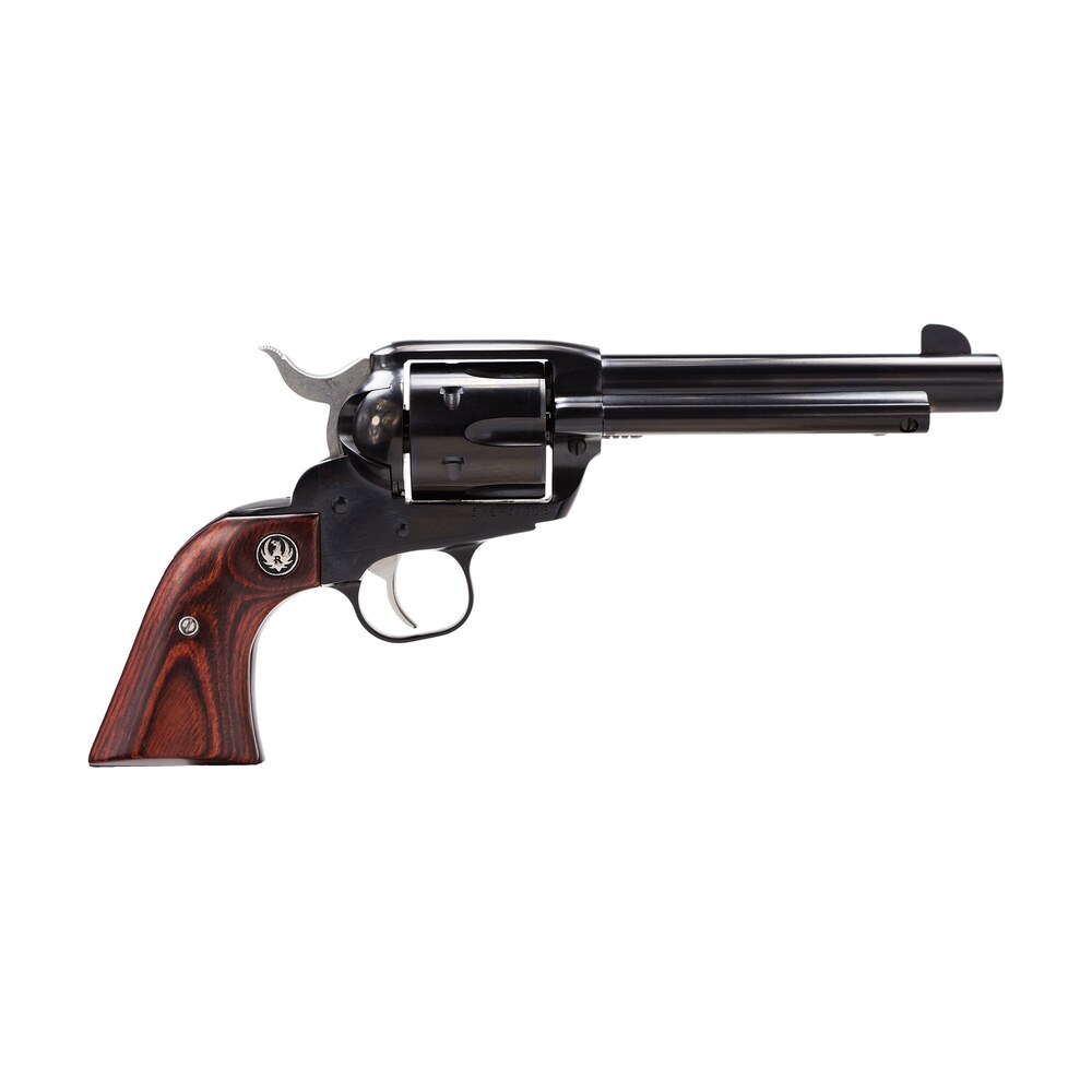 ruger 5101 vaquero medium frame 45 colt (long colt) 6rd 5.50″ blued steel barrel, cylinder & frame, hardwood grip, transfer bar safety, exposed hammer Ruger 5101 Vaquero Medium Frame 45 Colt (Long Colt) 6rd 5.50" Blued Steel Sports South item 14324