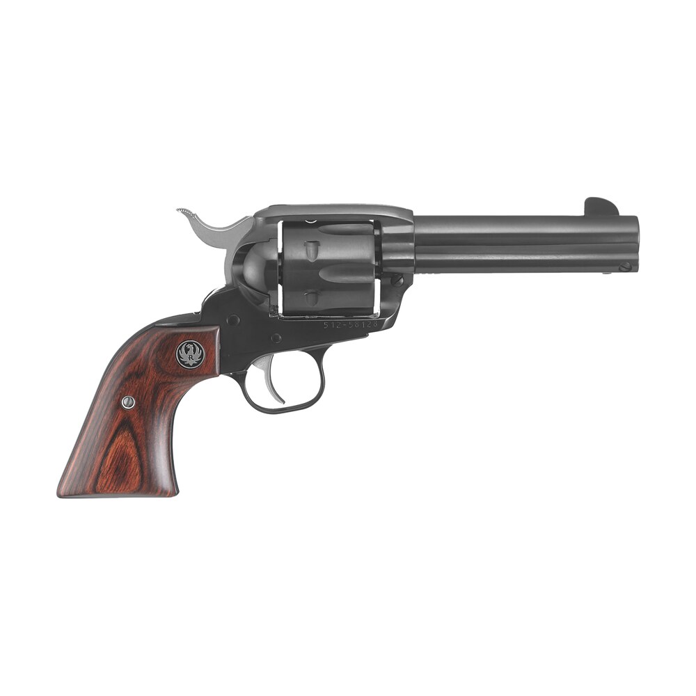 ruger 5107 vaquero medium frame 357 mag/38 special 6rd 4.62″ blued alloy steel barrel, cylinder & frame, hardwood grip, transfer bar safety, exposed hammer Ruger 5107 Vaquero Medium Frame 357 Mag/38 Special 6rd 4.62" Blued Alloy Steel Sports South item 14330