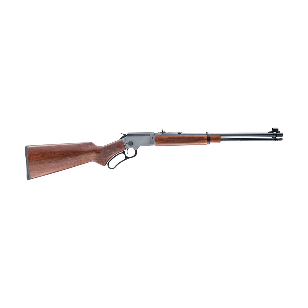 chiappa firearms 920427 la332 deluxe takedown full size 22 lr 15+1, 18.50" blued barrel, tactical gray cerakote receiver, oiled walnut fixed checkered stock, right hand Chiappa Firearms 920427 LA332 Deluxe Takedown Full Size 22 LR 15+1, 18.50" Blued Sports South item 143322