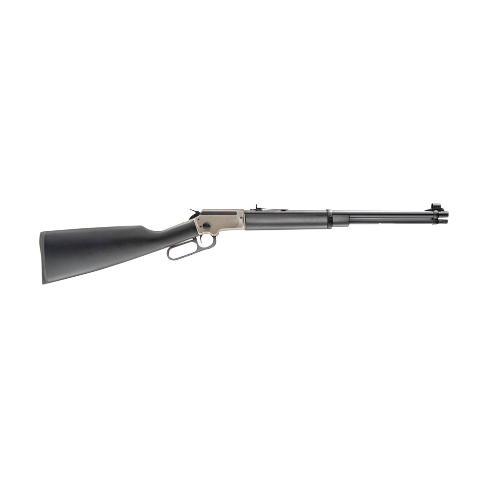 chiappa firearms 920426 la332 kodiak cub takedown full size 22 lr 15+1 18.50" blued barrel, stainless cerakote receiver, black textured fixed english style stock, right hand Chiappa Firearms 920426 LA332 Kodiak Cub Takedown Full Size 22 LR 15+1 18.50" Blued Sports South item 143323