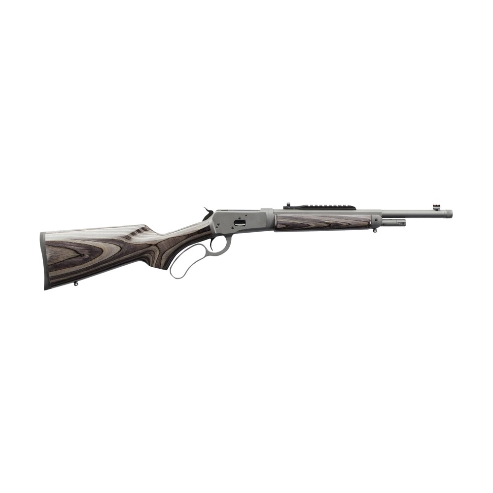 chiappa firearms 920410 wildlands 1892 full size 44 mag 5+1 16.50" mystikote dark gray steel threaded barrel, mystikote dark gray picatinny rail steel receiver, fixed black laminate stock, right hand Chiappa Firearms 920410 Wildlands 1892 Full Size 44 Mag 5+1 16.50" Mystikote Dark Gray Steel Sports South item 143326