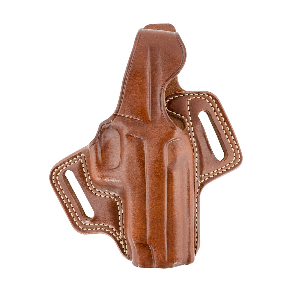 galco fl248r fletch owb tan leather belt slide fits sig p220 fits sig p226 fits browning bda right hand Galco FL248R Fletch OWB Tan Leather Belt Slide Sports South item 143409