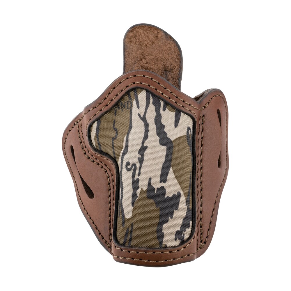 1791 gunleather mobh24brwr bh2.4 optic ready owb 2.4 brown/mossy oak leather belt slide fits walther ppq/sig p320/springfield xd m 1791 Gunleather MOBH24BRWR BH2.4 Optic Ready OWB 2.4 Brown/Mossy Oak Leather Belt Slide Sports South item 143421