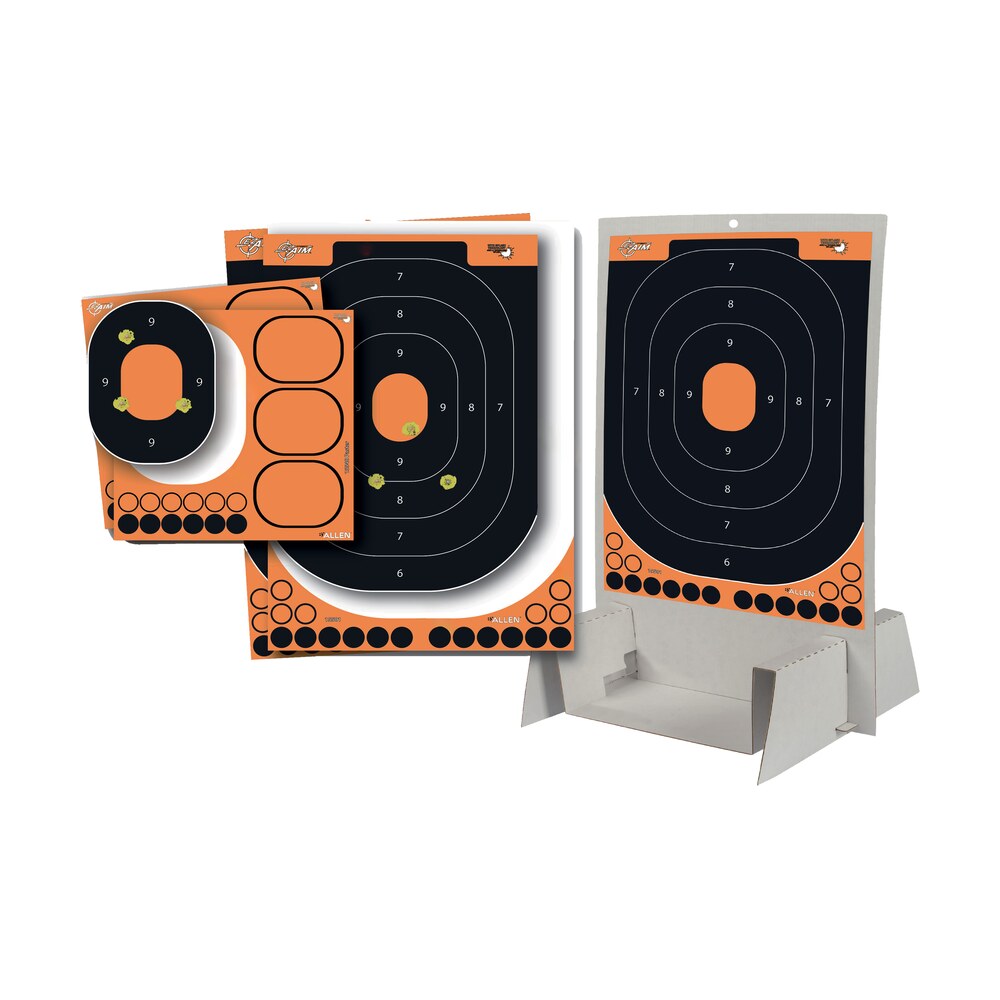 ez aim 15548 splash reactive trainer kit self adhesive paper black/orange 14"x22" oval EZ-Aim 15548 Splash Reactive Trainer Kit Self-Adhesive Paper Black/Orange 14"x22" Oval Sports South item 143514