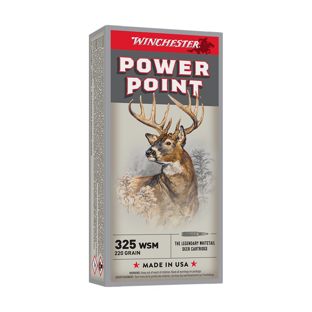 winchester ammo x325wsm power point 325wsm 220gr 20 per box/10 case Winchester Ammo X325WSM Power-Point 325WSM 220gr 20 Per Box/10 Case Sports South item 14378