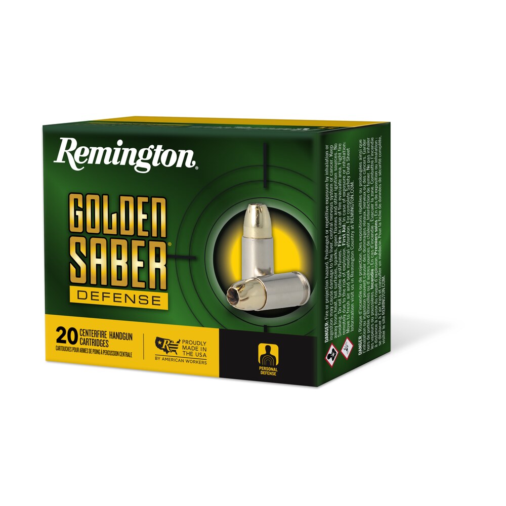 remington ammunition 27612 golden saber defense 45acp 230gr brass jacketed hollow point 20 per box/25 case Remington Ammunition 27612 Golden Saber Defense 45ACP 230gr Brass Jacketed Hollow Point 20 Per Sports South item 143915