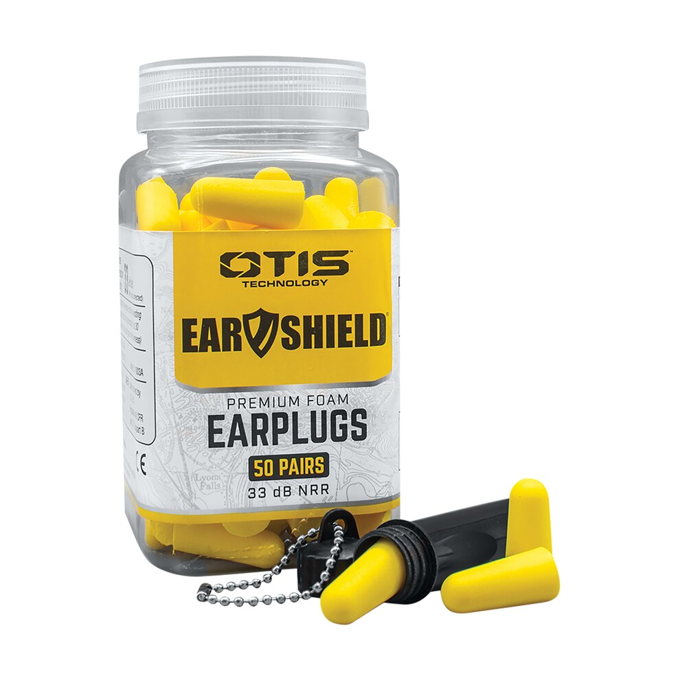 otis fgeshfpnc50 ear shield premium earplugs foam 33 db in the ear yellow 50 pair Otis FGESHFPNC50 Ear Shield Premium Earplugs Foam 33 dB In The Ear Yellow 50 Pair Sports South item 143960