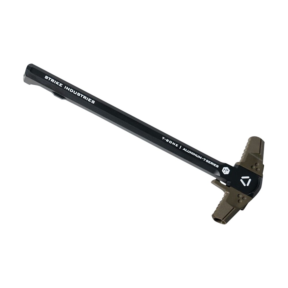 strike industries ar tbch 223 bk od t bone charging handle .223/5.56x45mm nato od green polymer handles aluminum shaft for ar 15 Strike Industries AR-TBCH-223-BK-OD T-Bone Charging Handle .223/5.56x45mm Nato OD Green Polymer Sports South item 144008
