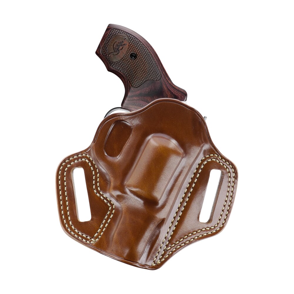 galco cm312 combat master owb tan leather belt slide fits kimber k6s right hand Galco CM312 Combat Master OWB Tan Leather Belt Slide Sports South item 144055