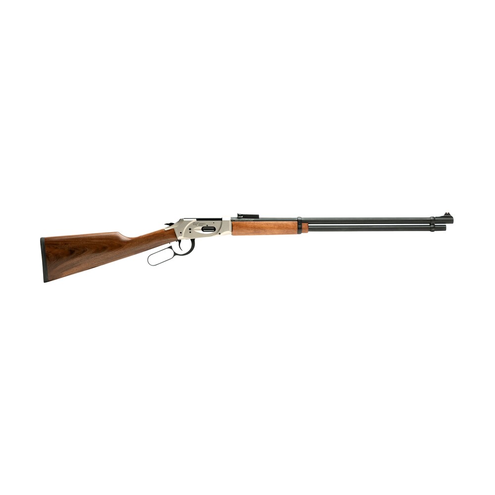 gforce arms gflvr410nkly saddlehorn 410 gauge 2.5" 7+1 20" black barrel, nickel metal finish aluminum receiver, turkish walnut stock (youth) Gforce Arms GFLVR410NKLY Saddlehorn 410 Gauge 2.5" 7+1 20" Black Sports South item 144153