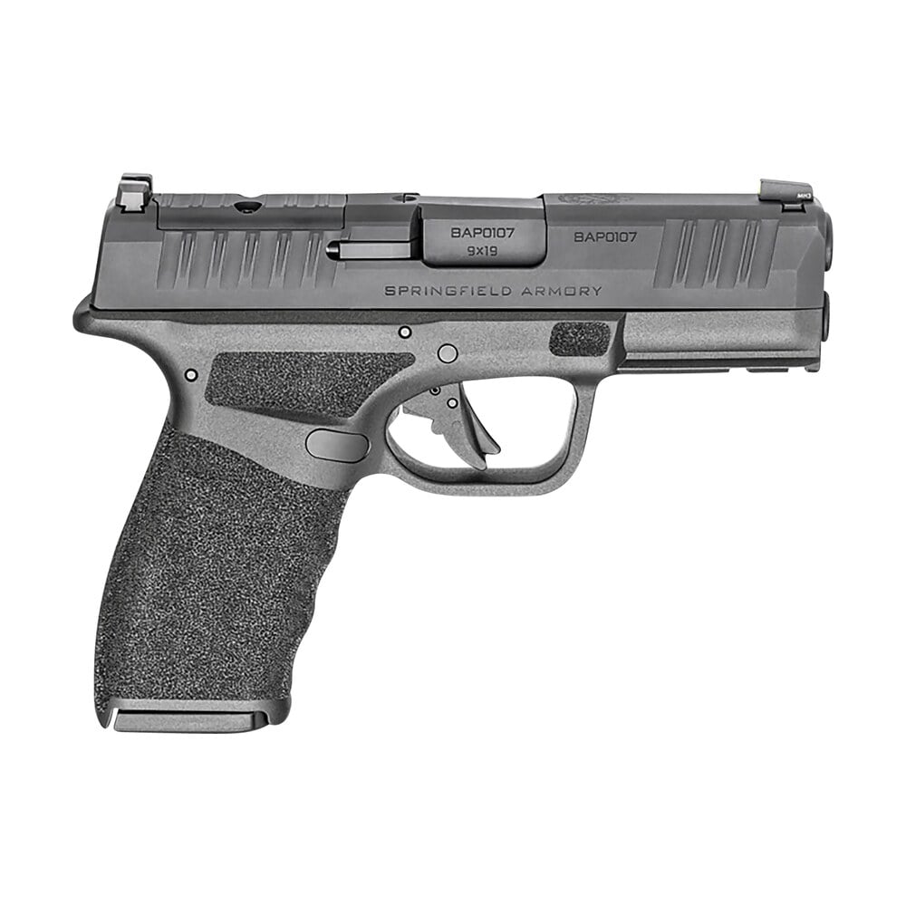 springfield armory hcp9379bosp hellcat pro osp compact 9mm luger 17+1 3.70" black melonite steel barrel & optic ready/serrated slide, black polymer frame w/picatinny rail, textured grip Springfield Armory HCP9379BOSP Hellcat Pro OSP Compact 9mm Luger 17+1 3.70" Black Melonite Sports South item 144449