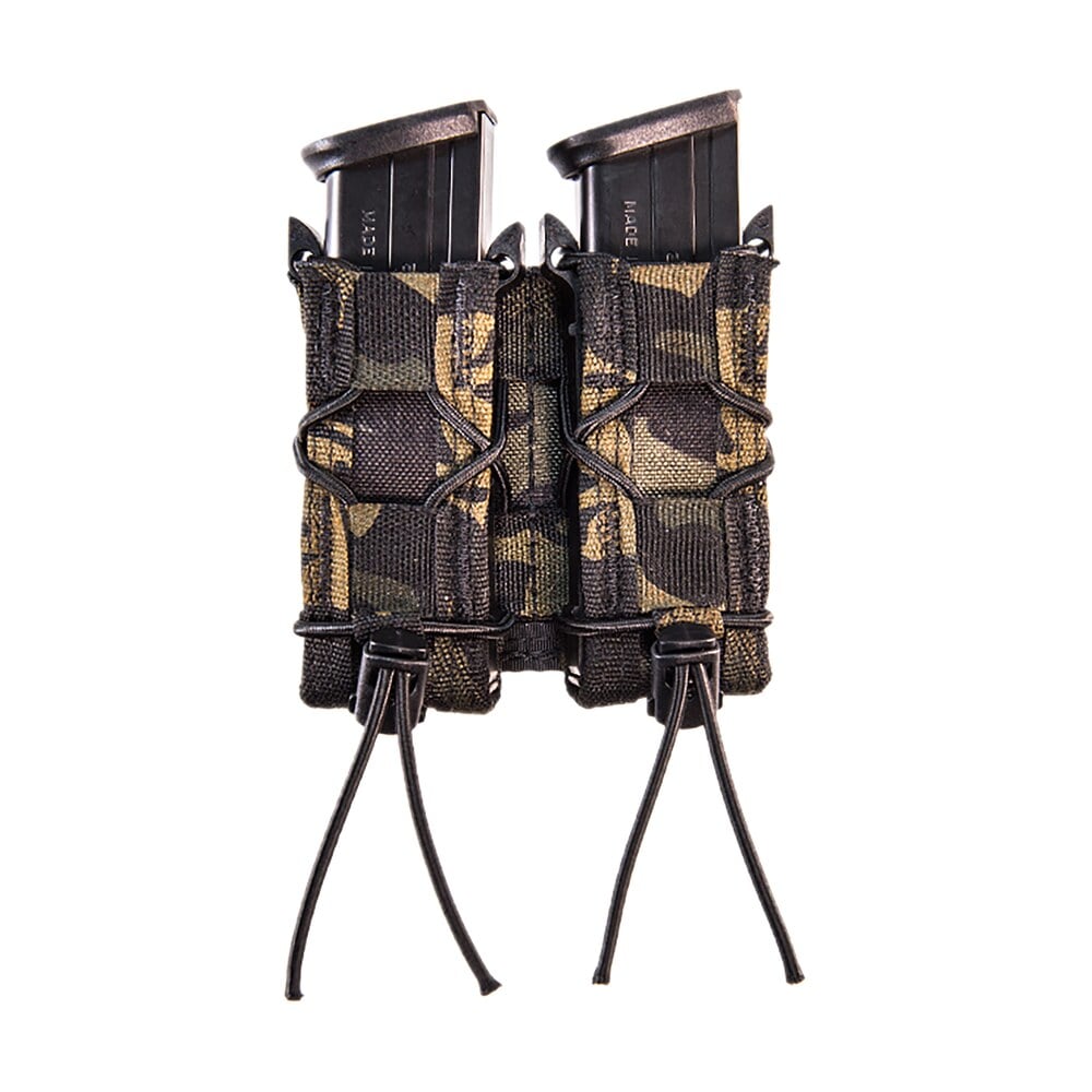 high speed gear 11pt02mb taco mag pouch double multicam black nylon molle compatible w/ pistol High Speed Gear 11PT02MB TACO Mag Pouch Double MultiCam Black Nylon MOLLE Compatible Sports South item 144505