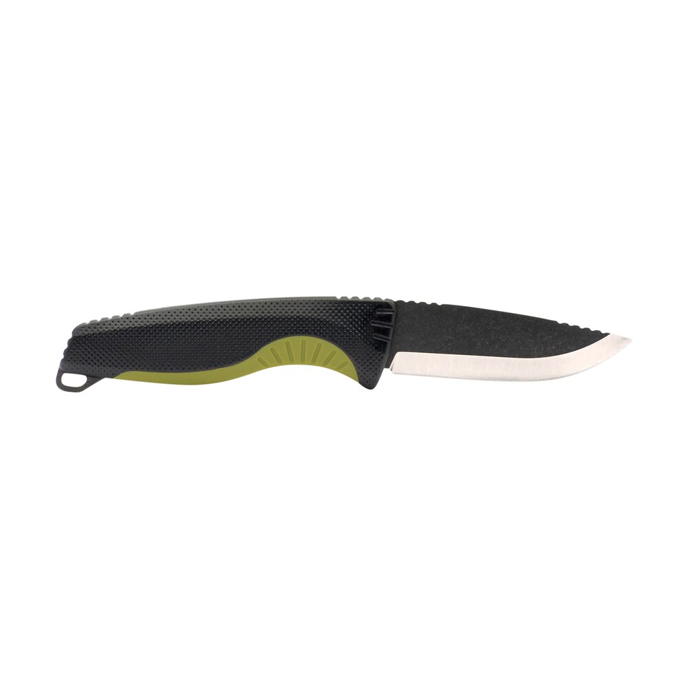 s.o.g sog17410441 aegis fx 3.70" fixed drop point plain stonewashed 4116 krupp ss blade black w/moss green accents grn handle, includes sheath S.O.G SOG17410441 Aegis FX 3.70" Fixed Drop Point Plain Stonewashed 4116 Krupp SS Blade Black Sports South item 144973