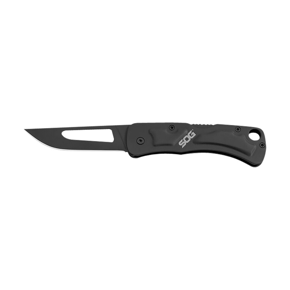s.o.g sog ce1012 c centi ii 2.10" folding straight back plain black hardcased stainless steel blade/black stainless steel handle S.O.G SOG-CE1012-C Centi II 2.10" Folding Straight Back Plain Black Hardcased Stainless Steel Sports South item 145001