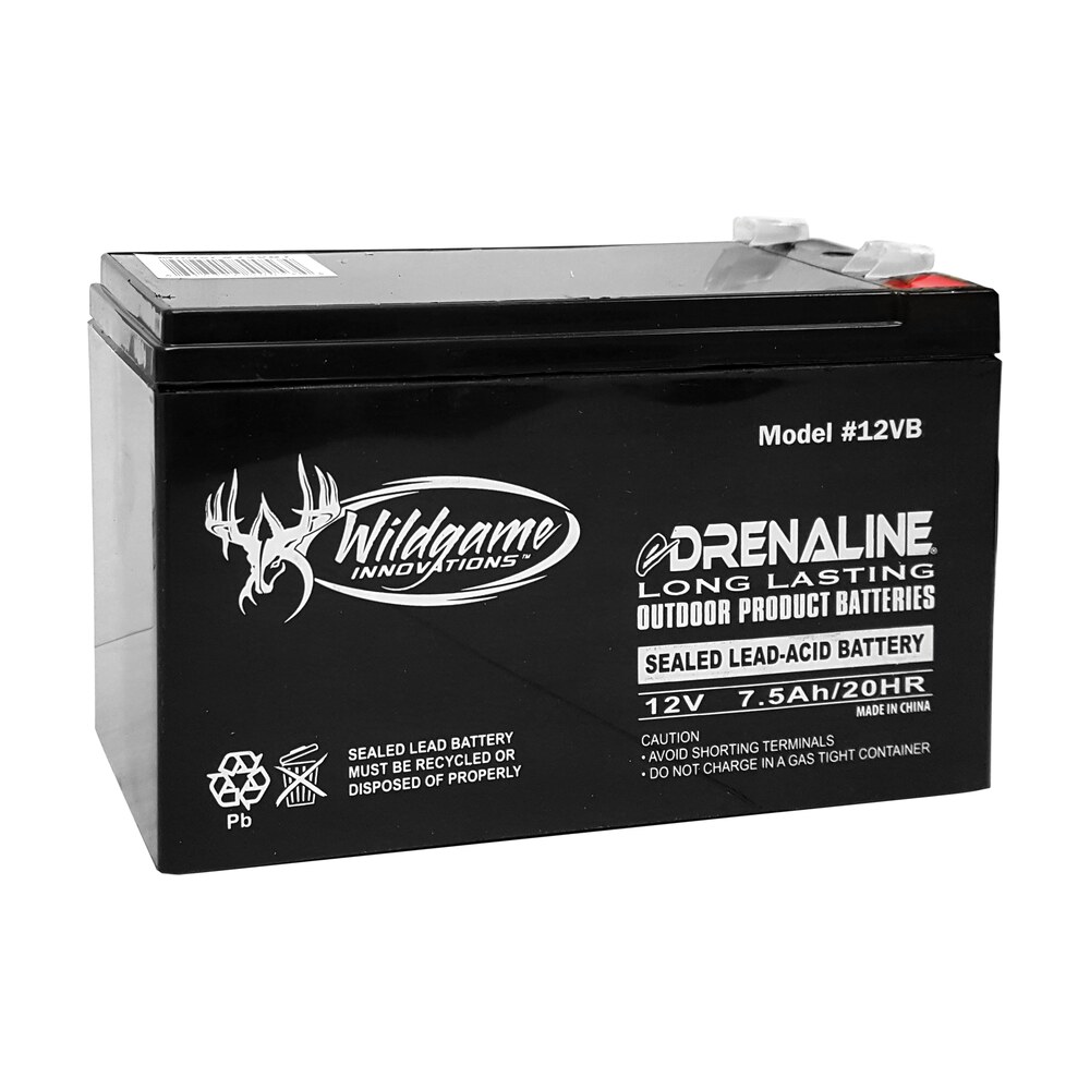 wildgame innovations wgiwgibt0011 edrenaline rechargeable battery black 12.0 volts Wildgame Innovations WGIWGIBT0011 Edrenaline Rechargeable Battery Black 12.0 Volts Sports South item 145130