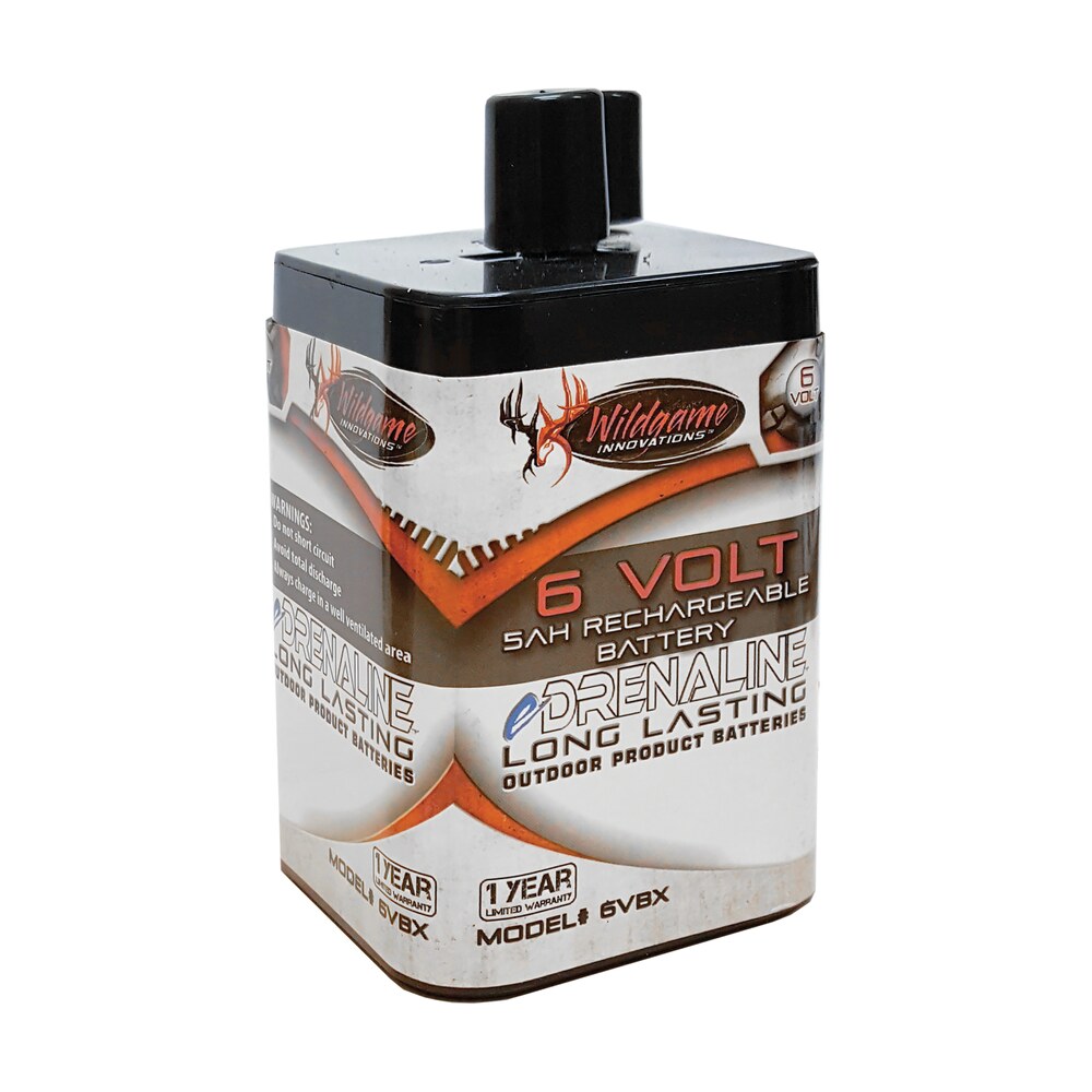 wildgame innovations wgiwgibt0014 spring style rechargeable battery black/tan 6.0 volts 5 mah Wildgame Innovations WGIWGIBT0014 Spring Style Rechargeable Battery Black/Tan 6.0 Volts 5 mAh Sports South item 145132