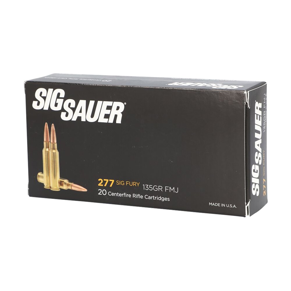 sig sauer e277sfb13520 elite ball 277fury 135gr full metal jacket 20 per box/10 case Sig Sauer E277SFB13520 Elite Ball 277Fury 135gr Full Metal Jacket 20 Per Box/10 Case Sports South item 145238
