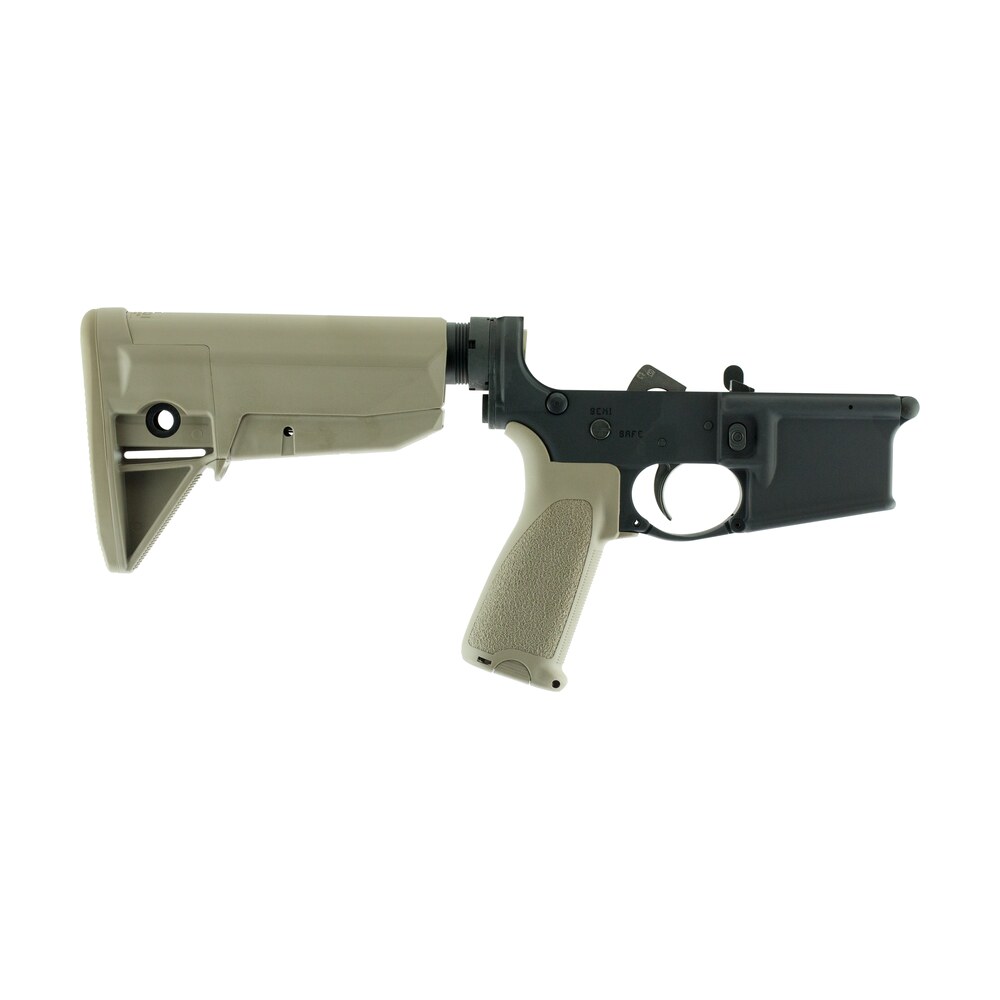 bcm lrgstkmod0fde bcm lower mod 0 multi caliber 7075 t6 aluminum black cerakote synthetic flat dark earth pistol grip & stock for ar platform BCM LRGSTKMOD0FDE BCM Lower MOD 0 Multi-Caliber 7075-T6 Aluminum Black Cerakote Synthetic Flat Sports South item 14526