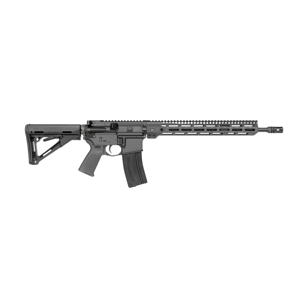 midwest industries mifn16crm14 lightweight 223 wylde 16" 30+1 black hard coat anodized rec with 14" m lok black 6 position magpul ctr stock black magpul moe grip right hand Midwest Industries MIFN16CRM14 Lightweight 223 Wylde 16" 30+1 Black Hard Coat Anodized Rec Sports South item 145262