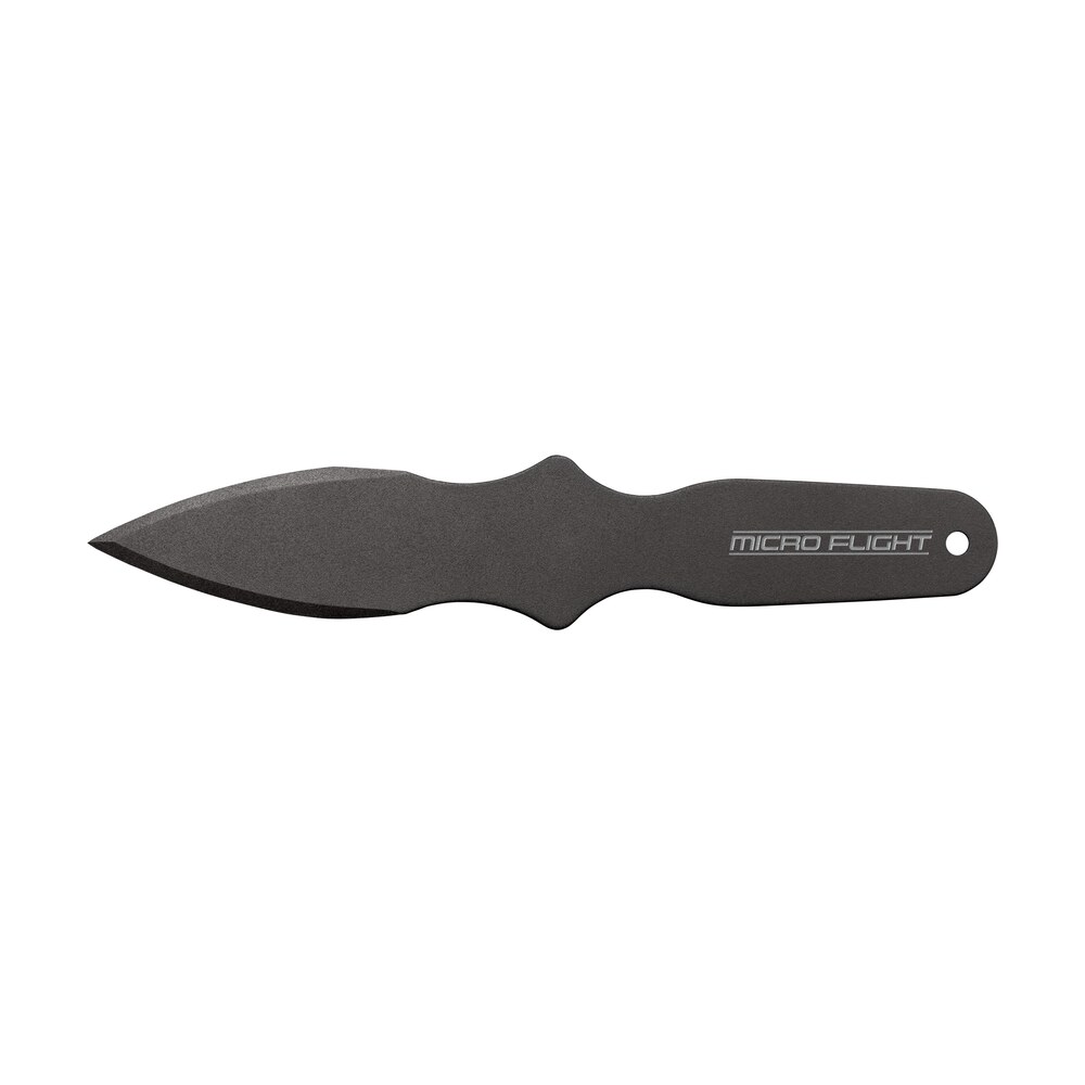 cold steel cs80stmb micro flight thrower fixed plain spear point black 550c steel blade/handle Cold Steel CS80STMB Micro Flight Thrower Fixed Plain Spear Point Black 550C Steel Blade/Handle Sports South item 145280