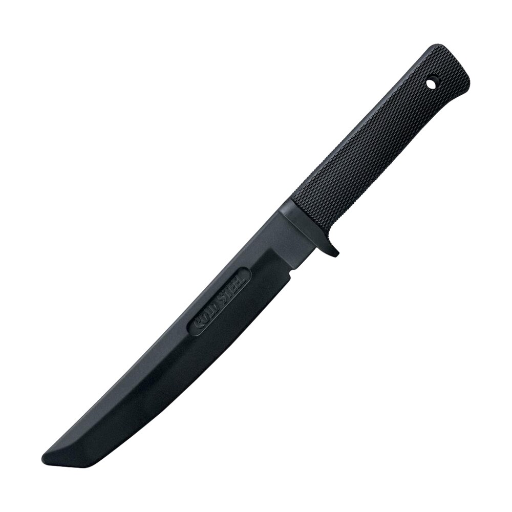 cold steel cs92r13rt recon rubber trainer 7" fixed tanto plain black santoprene Cold Steel CS92R13RT Recon Rubber Trainer 7" Fixed Tanto Plain Black Santoprene Sports South item 145291