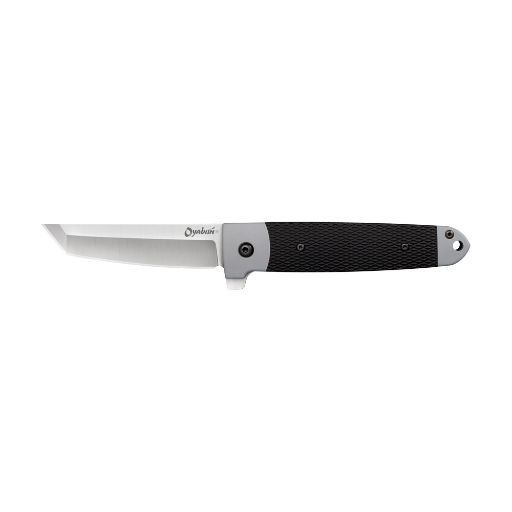 cold steel cs 26t oyabun 3.50" folding plain 4034 stainless steel blade/ griv ex black grn w/tpr inlay handle Cold Steel CS-26T Oyabun 3.50" Folding Plain 4034 Stainless Steel Blade/ Griv-Ex Black GRN Sports South item 145292