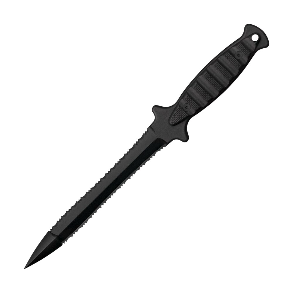 cold steel cs 92fma fgx wasp 7" fixed serrated black griv ex blade & handle Cold Steel CS-92FMA FGX Wasp 7" Fixed Serrated Black Griv-Ex Blade & Handle Sports South item 145309
