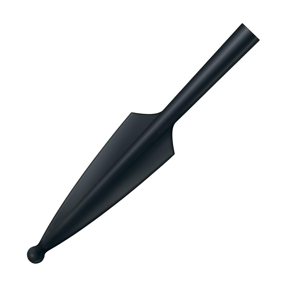cold steel cs92r95 spear head trainer 10.66" fixed plain black santoprene blade 6.33" black santoprene handle Cold Steel CS92R95 Spear Head Trainer 10.66" Fixed Plain Black Santoprene Blade 6.33" Black Sports South item 145319