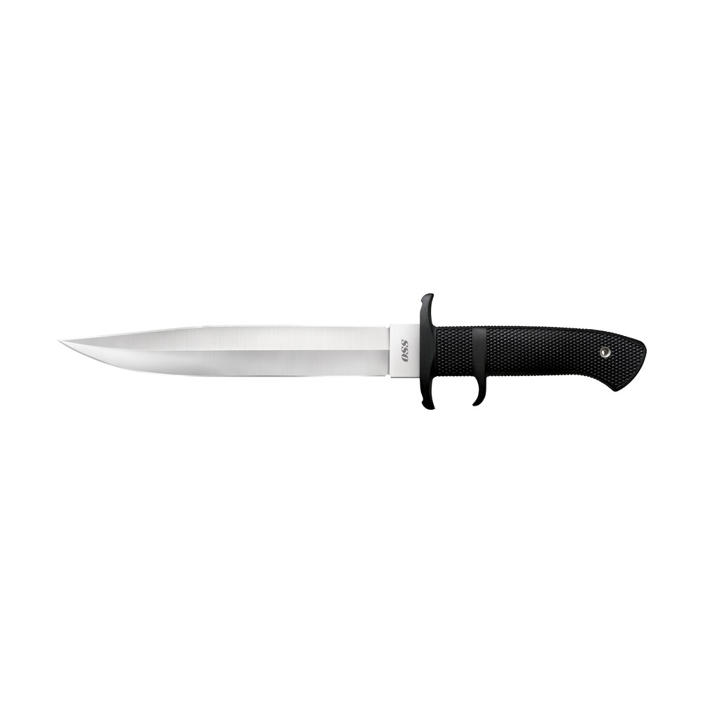 cold steel cs39lssc oss 8.25" fixed plain aus 8a ss blade/black textured kray ex handle includes sheath Cold Steel CS39LSSC OSS 8.25" Fixed Plain AUS-8A SS Blade/Black Textured Kray-Ex Handle Sports South item 145356
