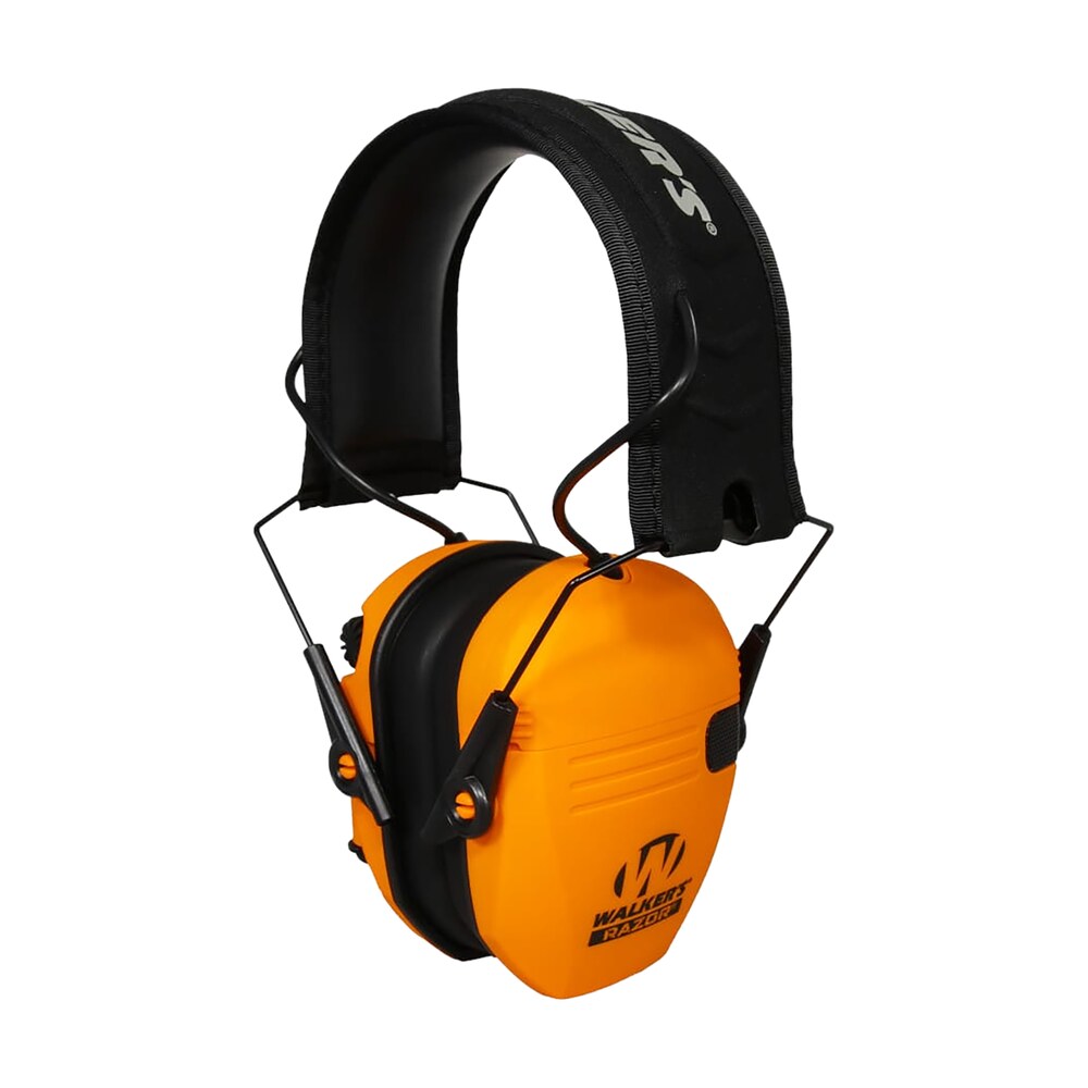 walker's gwprsemblz razor slim electronic muff 23 db over the head blaze orange/black polymer Walker's GWPRSEMBLZ Razor Slim Electronic Muff 23 dB Over the Head Blaze Orange/Black Polymer Sports South item 145473