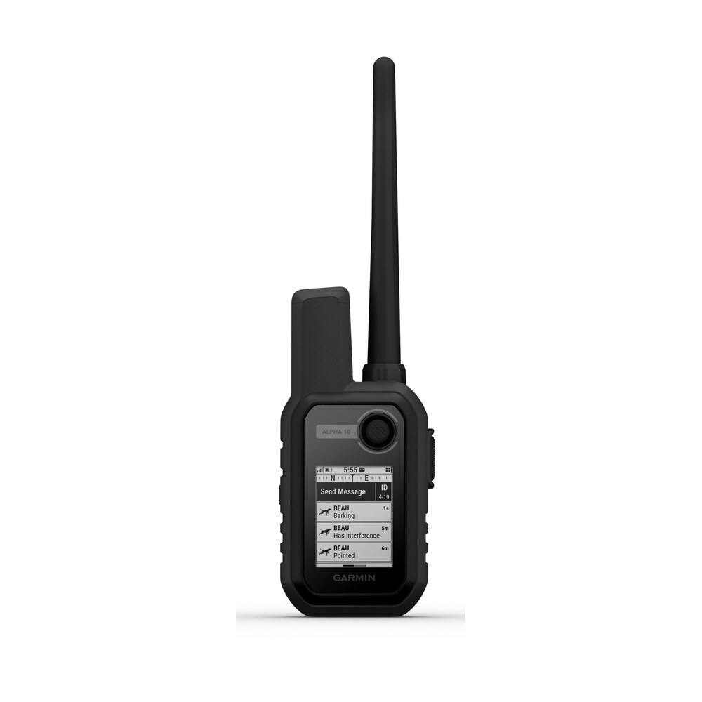 garmin 0100229050 alpha 10 dog tracker/trainer 10 handheld internal rechargeable li ion battery bluetooth/ant+ gps yes Garmin 0100229050 Alpha 10 Dog Tracker/Trainer 10 Handheld Internal Rechargeable Li-ion Battery Sports South item 145692