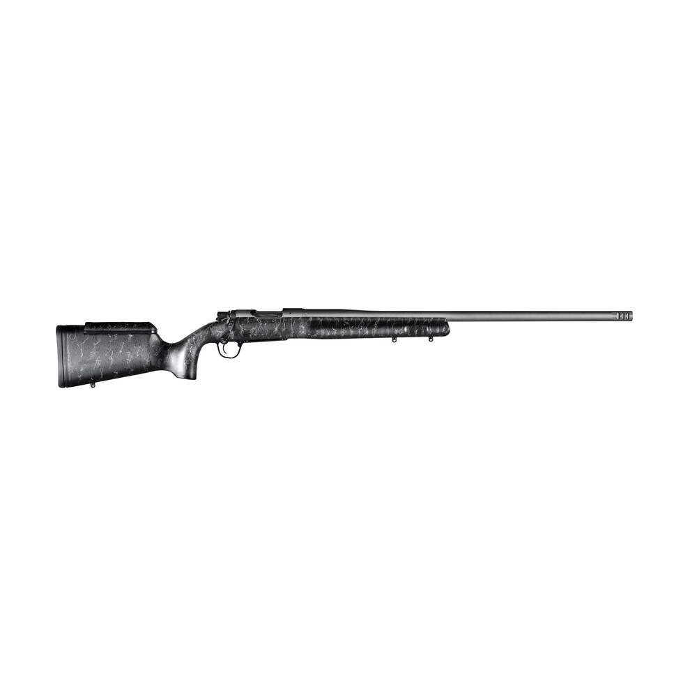 christensen arms 8010201500 mesa long range 338 lapua mag 3+1 27" threaded barrel, tungsten gray cerakote, black with gray webbing stock Christensen Arms 8010201500 Mesa Long Range 338 Lapua Mag 3+1 27" Threaded Sports South item 145857