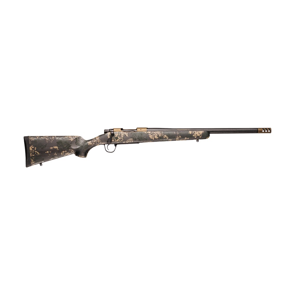 christensen arms 8010619800 ridgeline fft 308 win 4+1 20" carbon fiber/threaded barrel, burnt bronze cerakote, green with black/tan accents stock Christensen Arms 8010619800 Ridgeline FFT 308 Win 4+1 20" Carbon Fiber/Threaded Sports South item 146023