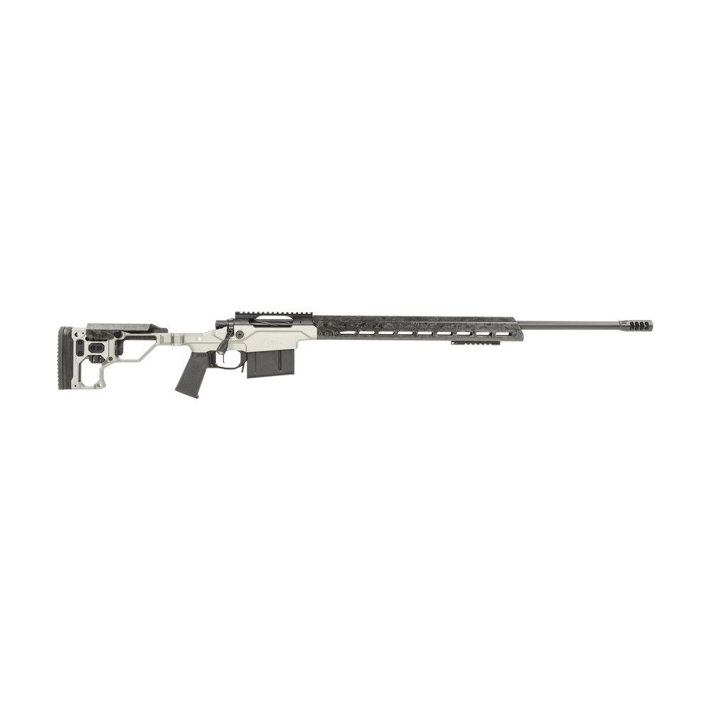 christensen arms 8010307200 modern precision 6.5 creedmoor 5+1 22" threaded carbon fiber barrel, black nitride finish, tungsten anodized folding stock, polymer grip Christensen Arms 8010307200 Modern Precision 6.5 Creedmoor 5+1 22" Threaded Carbon Fiber Sports South item 146180