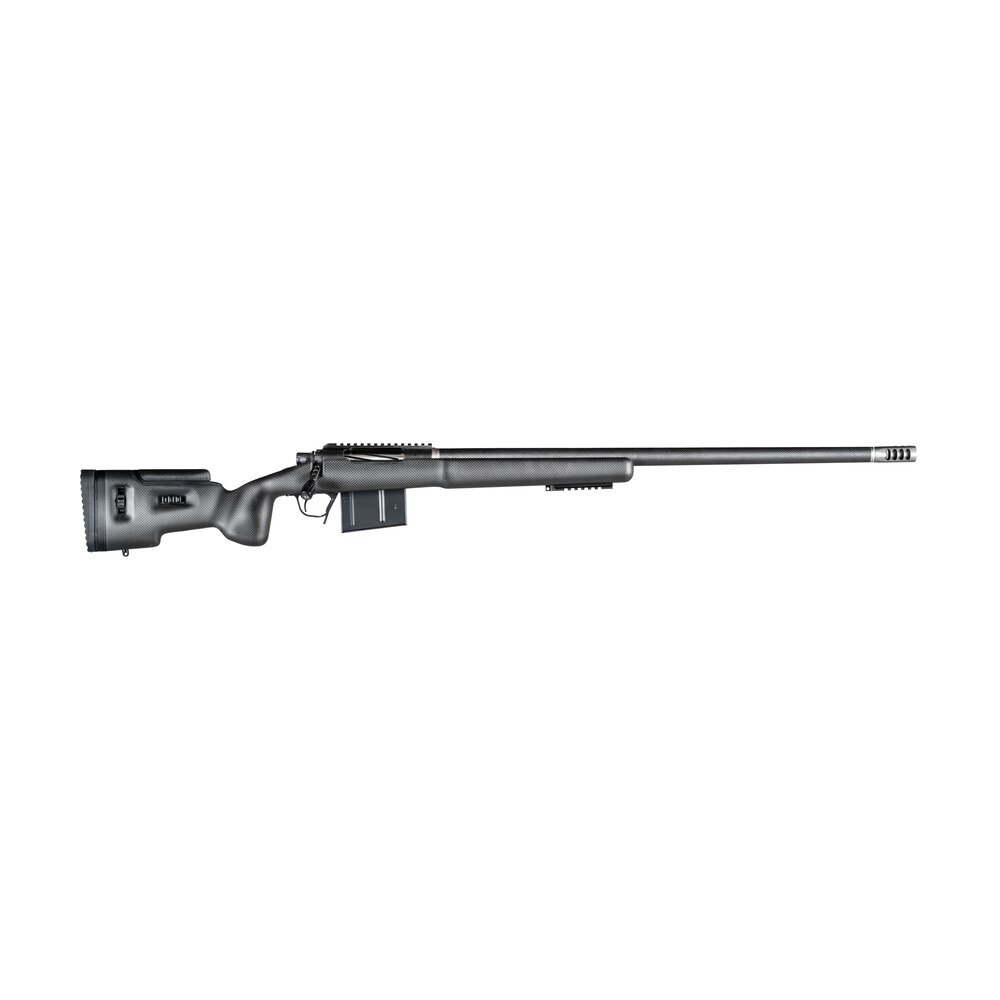christensen arms ca10272285445 tfm long range full size 300 win mag 3+1, 26" carbon fiber target profile barrel, black nitride aluminum receiver, natural carbon fiber fixed long range stock Christensen Arms CA10272285445 TFM Long Range Full Size 300 Win Mag 3+1, 26" Carbon Fiber Sports South item 146217