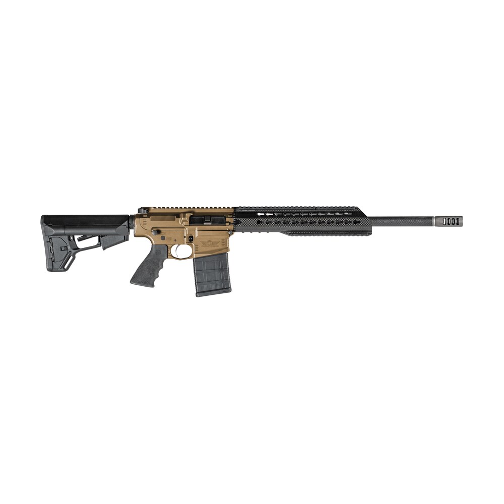 christensen arms ca101543137235 ca 10 dmr 6.5 creedmoor 20+1 20" barrel, burnt bronze cerakote metal finish, black adjustable magpul str stock, black polymer grip Christensen Arms CA101543137235 CA-10 DMR 6.5 Creedmoor 20+1 20" Sports South item 146288