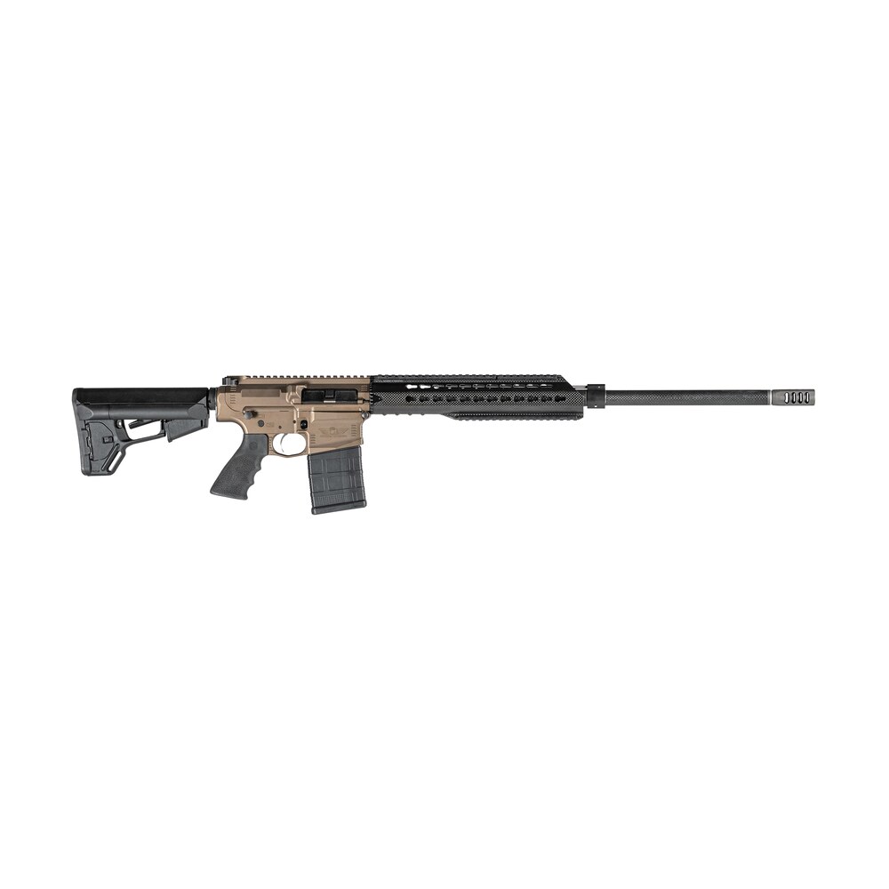 christensen arms ca101543139236 ca 10 dmr 6.5 creedmoor 20+1 22" barrel, burnt bronze cerakote metal finish, black adjustable magpul str stock, black polymer grip Christensen Arms CA101543139236 CA-10 DMR 6.5 Creedmoor 20+1 22" Sports South item 146291