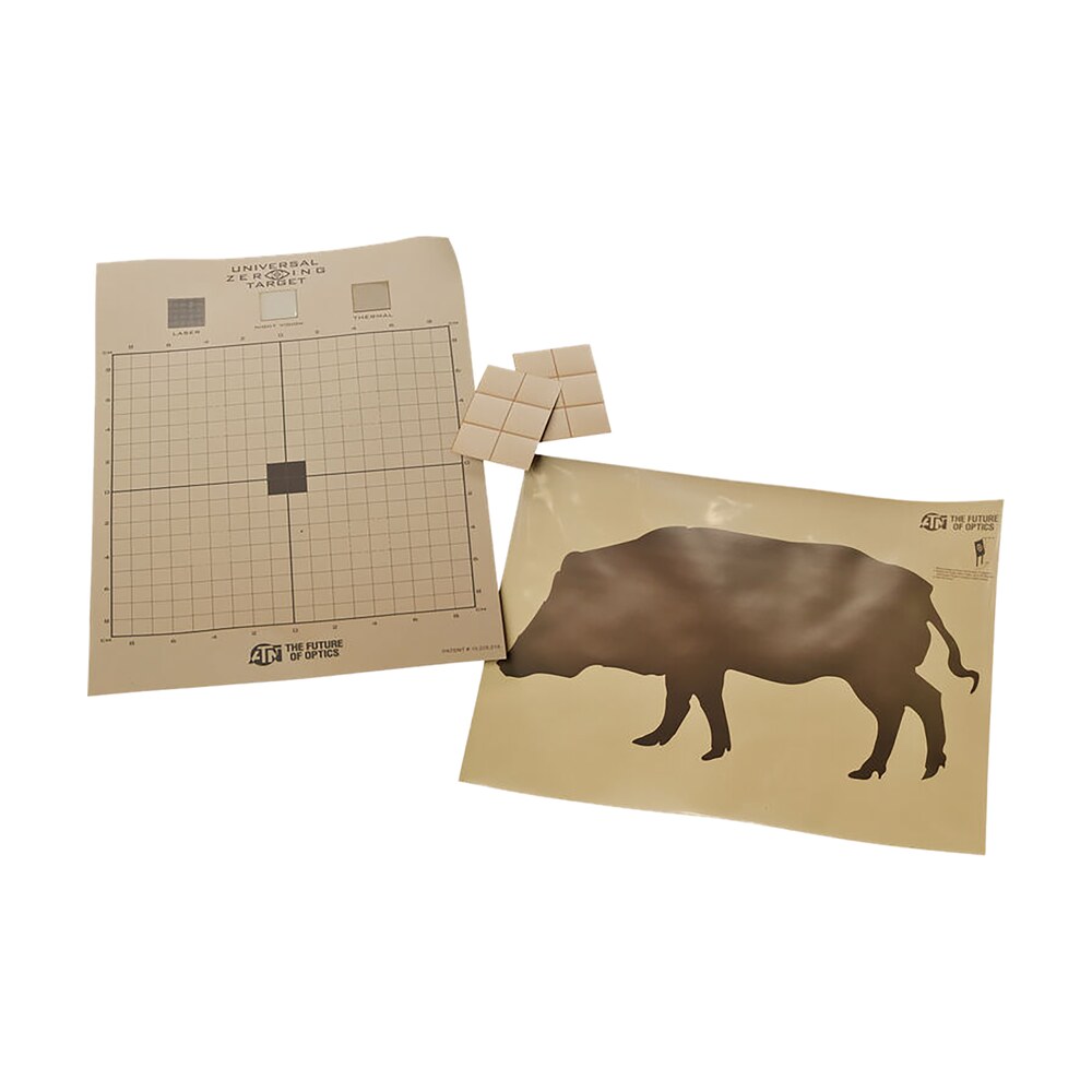 atn acmkirtgbr thermal target kit boar paper 30" x 24" brown includes 12 plasters/2 targets ATN ACMKIRTGBR Thermal Target Kit Boar Paper 30" x 24" Brown Includes 12 Plasters/2 Targets Sports South item 146553