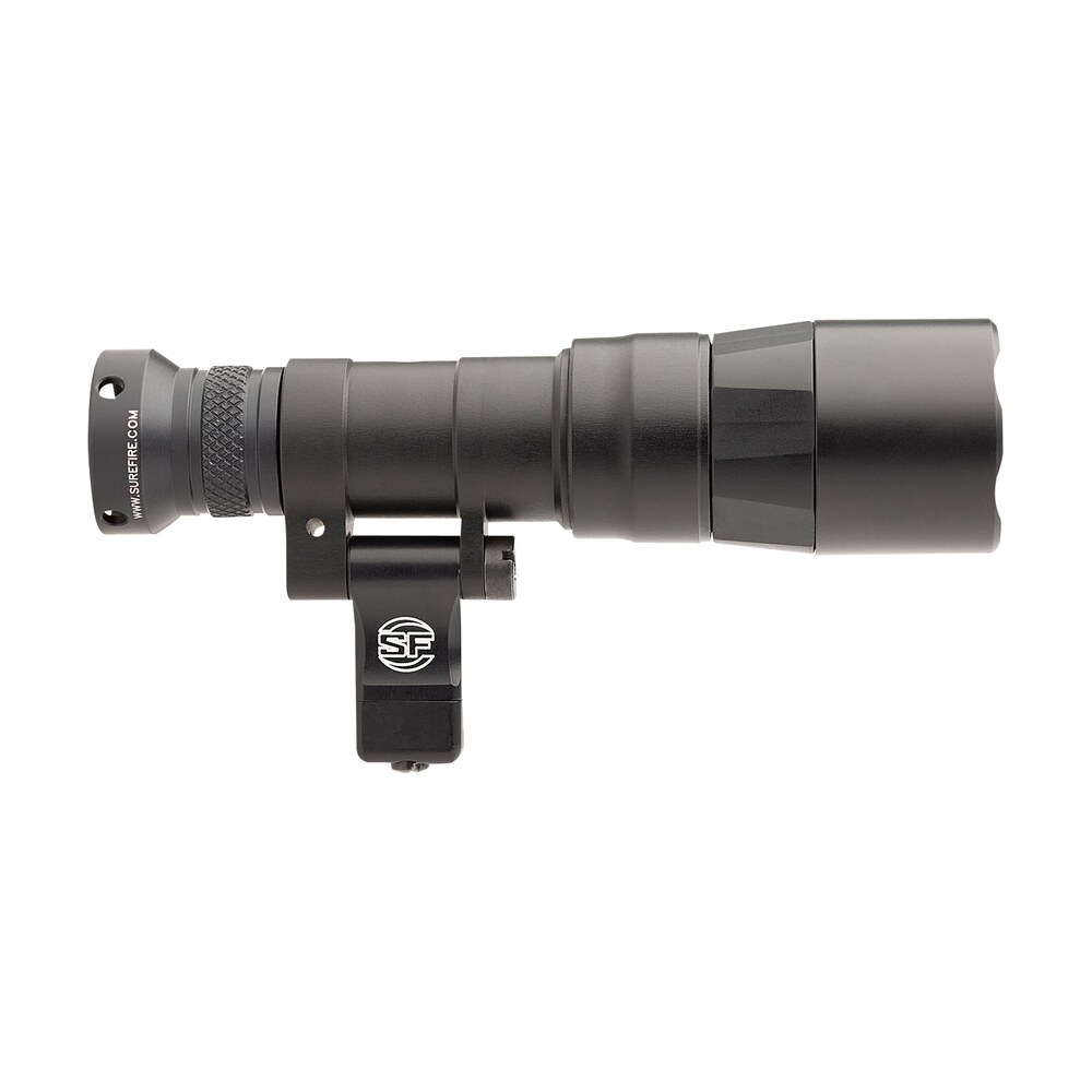 surefire m340dftbkpro dual fuel turbo mini scout light pro black anodized 350/650 lumens white led SureFire M340DFTBKPRO Dual Fuel Turbo Mini Scout Light Pro Black Anodized 350/650 Lumens White Sports South item 146658