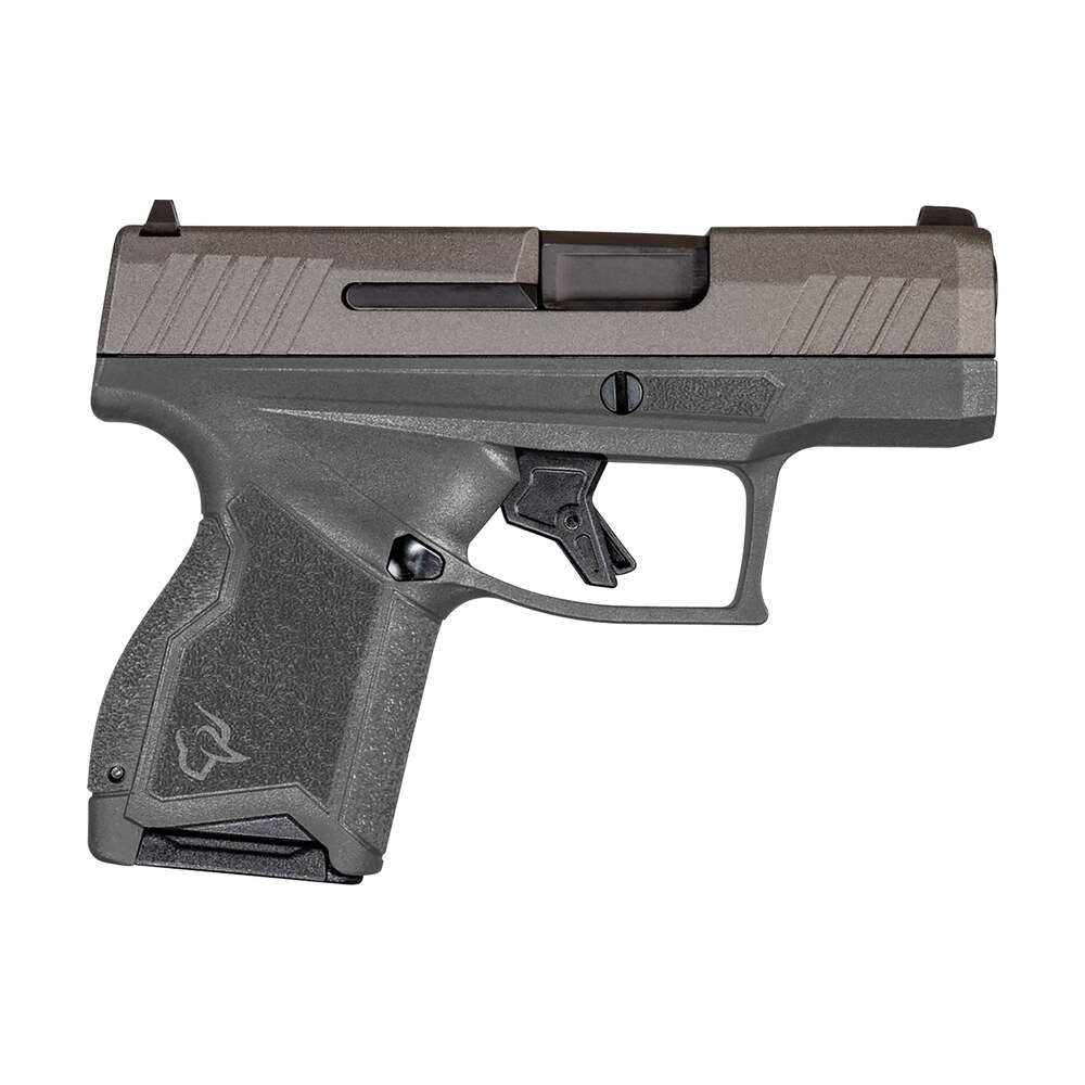 taurus 1 gx4m93cg gx4 micro compact 9mm luger caliber with 3.06" barrel, 11+1 capacity, gray finish frame, serrated tungsten gray cerakote steel slide & interchangeable backstrap grip includes 2 mags Taurus 1-GX4M93CG GX4 Micro-Compact 9mm Luger Caliber Sports South item 146670